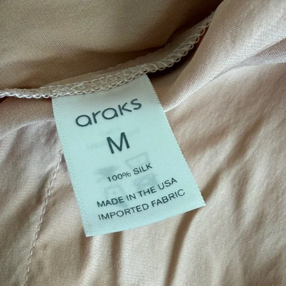 Women’s Satin Slip Dress in Blush Pink - Picture 16 of 16